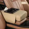 Caja de reposabrazos multifuncional 4 en 1 para coche con almohadilla elevadora de altura, caja de reposabrazos central, portavasos, caja de pañuelos y longitud extendida