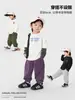 Pantalones Deportivos de Forro Polar para Niños para Otoño e Invierno, Ropa Nueva para Niños, Pantalones de Chándal para Niños Pequeños, Moda de Otoño para Niños