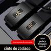 [Zodíaco] Cinto de couro masculino de couro com fivela automática Cinto de couro Cinto de negócios de lazer masculino de meia-idade em estoque