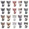 Paquete Mixto de 100 Piezas de Lindos Accesorios de Esmalte para Manualidades de Gato Llavero Pendientes Pulsera Colgantes para Collar Venta Caliente Transfronteriza