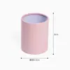 Caja de Empaque para Ramo de Flores Mini Cubo de Abrazo Cubo Pequeño para Flores Arreglo Floral Redondo Caja de Regalo Decorativa Caja para Flores Caja de Material para Floristería