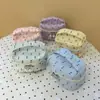 Bolso de mano bordado de nicho nuevo con gran capacidad de almacenamiento, neceser en colores de caramelo, bolso pequeño, neceser