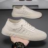 Zapatos para Hombre, Zapatillas Delgadas de Malla Transpirable, Zapatos para Conducir sin Cordones para Hombre, Zapatillas tipo calcetín Fly-Knit, Ligeros