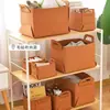 Cesta Organizadora Multifuncional Transfronteiriça Cesta de Roupas Sujas Cesta de Armazenamento de Brinquedos Infantis e Diversos Cesta de Armazenamento Dobrável Portátil de Feltro de Lã