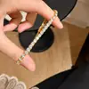Cadena de Tenis Vintage de Circonita y Cadena Cruzada Europea y Americana Pulsera con Incrustaciones de Diamante Collar Joyería de Moda Clásica de Tendencia Venta al por Mayor