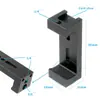 Clip fijo para teléfono móvil de aleación de aluminio Mingchuan clip para teléfono móvil de doble agujero en forma de diamante palo selfie para teléfono móvil de pantalla grande clip metálico