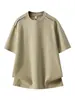Roupas Masculinas Fengshe / Nova Camiseta de Verão 2026 Camiseta Masculina de Manga Curta com Gola Redonda Mais Vendida Top Camiseta Tendência