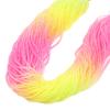 Grânulos de cristal multicolor em gradiente de 2mm, contas soltas para DIY, contas de abacaxi, material de contas artesanais, acessórios para pulseira