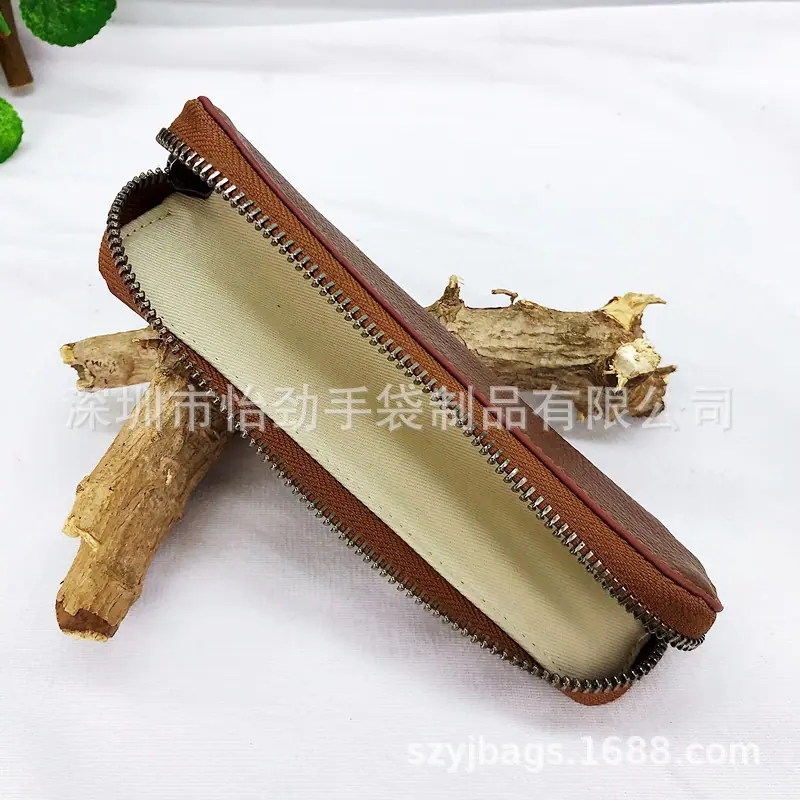 真皮仪器包