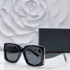 Óculos de Sol Quadrados de Luxo para Mulheres Folha Personalizados Grandes Retrô Proteção UV400 Populares 5435