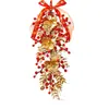 Decorações de Ano Novo de 2026, Ano do Cavalo, para o Festival da Primavera e o Dia de Ano Novo, Decorações de Cordão de Frutas Vermelhas de Alto Padrão para a Sala de Estar, Enfeites Pendentes de Frutas da Fortuna