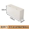 Gabinete de Madera Maciza tipo Sándwich Gabinete de Mesita de Noche Gabinete de Almacenamiento Tatami Montado en la Pared Gabinete de Mesita de Noche Gabinete de Almacenamiento para Espacios Largos en la Mesita de Noche Gabinete Lateral