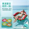 Nova espreguiçadeira flutuante inflável transfronteiriça, cama flutuante de malha com encosto dobrável para exterior, suprimentos de água, cama flutuante reclinável de 4 tubos