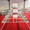 Jaulas tipo Broiler a C, Jaulas para Pollos de Huevo, Jaulas Broiler Tipo H Apilables, Jaulas para Codornices, Jaulas para Palomas para Granjas, Jaulas de Cría Reforzadas
