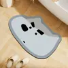 Alfombra Antideslizante de Dibujos Animados, Felpudo de Barro de Diatomeas, Resistente al Desgaste y Fácil de Cuidar, Alfombra de Baño Absorbente de Agua para Inodoro del Hogar