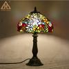Factory Outlet 12-inch Pastoral Art Emperor Huijing Vanni Stereo Color Glass Flower Warm Bedroom Bedside Candeeiro de mesa decorativo