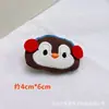 Lindos Accesorios de Dibujos Animados de Pingüino y Conejo de Tela Broche DIY Accesorios para Joyería Muñeco Relleno de Algodón Ropa Accesorios para el Cabello