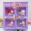Nuevo Llavero de Muñeca de Dibujos Animados Flocado Colgante Caja de Regalo Llavero de Dibujos Animados Lindo de Moda Tendencia Pequeño Regalo