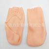 Cubierta Protectora para Abertura del Pie Delantero Cubierta Anti-grietas en el Talón Calcetines de Talón de Silicona para Mujer Cuidado del Talón del Pie