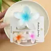 Set de Frangipani de Venta Caliente Transfronterizo, Pasador de Flor, Accesorios para el Cabello con Pinza de Tiburón de Moda para Mujer, Venta al por Mayor