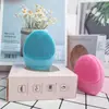 Instrumento de Limpieza Facial Ultrasónica Eléctrico para el Hogar Transfronterizo Cepillo Facial de Silicona para Limpieza de Poros Instrumento de Limpieza Facial Vibratorio Limpieza Profunda de la Piel