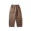 North Boundary Roupa Masculina Estilo Americano Marca Tendência Outono/Inverno 2025 Novas Calças de Trabalho Lavadas Levemente Curvas Masculinas Retas Casuais Longas