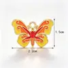 Accesorios para Joyería DIY de Venta Caliente Transfronteriza Mariposa Cepillada Degradada Joyería DIY de Dibujos Animados de Alta Calidad Accesorios para Joyería DIY