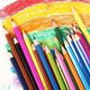 Lápices de Colores Hb Fábrica Venta al por Mayor Volumen Colores Ricos Preescolar Niños Estudiantes Lápices de Colores Borrables para Dibujar