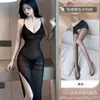 Lencería Sexy para Mujer, Uniformes de Cama, Vestidos Largos de Malla Transparente, Atuendos Íntimos para Pareja, Lencería Divertida