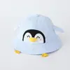 Chapéu de Bebê Estilo Fino para Primavera e Outono Chapéu de Pescador Fofo com Proteção Solar para Meninos e Meninas Chapéu de Sol à Prova de Vento para Viagem Infantil