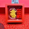 Shuibeijin Oro Puro 999 Riqueza Hojuelas de Oro, Hazte Rico Inmediatamente, Pegatina para Teléfono Princesa, Por Favor Hazte Rico, Regalo para Novia