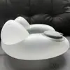 Almohada para el cuello con joroba en forma de U, adecuada para las pausas del almuerzo en la oficina, plegable, desmontable, portátil, almohada inflable tipo prensa