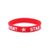 Pulseira de pulso ESTUDANTE ESTRELA recompensa excelente festa temática ESTUDANTE ESTRELA pulseira de silicone ESTUDANTE ESTRELA
