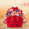 Traje de Año Nuevo para Bebé de Invierno Bata Infantil Ropa de Abrigo Estilo Chino Dragón y Fénix Festival de Primavera Traje Tang Nuevo Estilo Babero para Comer