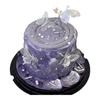 Hermosas decoraciones para pasteles de mariposas de celebridades de Internet, festivales de cumpleaños de diosas, mesas de postres de mariposas de fantasía de PVC, disfraces de fiesta