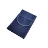 Nueva bolsa para joyas bolsa de terciopelo de doble cara bolsa para joyas bolsa abatible suministro directo de fábrica logo en relieve