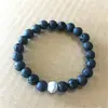 AliExpress venda quente universo galáxia Sistema Solar oito planetas pulseira estrela guardiã contas de pedra natural pulseira para mulheres