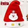 Decoração de Natal Chapéu de Natal Infantil DIY Adereço de Cabeça Adulto Boneco de Neve Rena Chapéu de Velho Fantasia Decoração