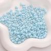 8 cuentas de cacahuete perladas de color real de 5 mm, cuentas de arroz acrílico dispersas, accesorios de bricolaje hechos a mano, pulsera