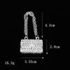 Bolsa de cadena de la fábrica Kwai Sha, salida de aire del coche, carcasa para teléfono móvil, joyería de bricolaje, accesorios de aleación, accesorios colgantes decorativos.