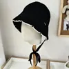 Sombrero de Pescador de Paja Delgado Transpirable con Encaje Hueco y Tiras Finas para Mujer Verano Viaje Sombrilla Muestra Cara Pequeña Moda Casual Tendencia