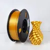 Filamento de Seda Fina para Impressão 3D PLA+ Imitação de Seda Cor Metálica Filamento para Impressão 3D 1KG Chuangxiang 3D
