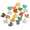 Color de gota francés amor acero inoxidable amor colgante diy femenino europeo y americano corazón corazón collar joyería