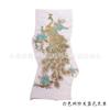 Adesivos de tecido bordados com lantejoulas de pavão acessórios têxteis DIY manual para roupas de brinde de casamento cheongsam de casamento tecido bordado atacado