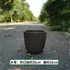 Bebedouro retangular para cavalos vaso jardineira caixa de flores simples calibre grande areia roxa bebedouro para porcos vaso de flores vaso de grés respirável plantio de árvores de jardim
