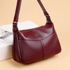 M8812 Bolso Cruzado de Gran Capacidad para Personas de Mediana Edad y Mayores, Nuevo Bolso Casual de Cuero Suave para Mujer Otoño e Invierno 2025, Bolso de Hombro Único para Mamá