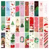 Marcadores Qiyu 30 Transfronterizos Pequeños Frescos Ins Marcadores Navideños Originales DIY Decoración de Lectura de Libros Tarjetas de Anotación