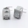 Interruptor Basculante Certificado CE EU, Gris Kcd11 Patas Dobladas Interruptor Eléctrico de Dos Posiciones para Juguete, Interruptor Basculante de 10*15mm