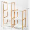 Estante de almacenamiento de bambú multicapa, estante de almacenamiento para baño, estante de almacenamiento para estudio, estante de almacenamiento para cocina, cubierta para ollas, suministros de acondicionamiento, fábrica al por mayor