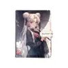 Nuevo Binder de Cuero A5 Estilo Chino Chica Hermosa Álbum de Tarjetas de Anime Libro de Colección de Alto Valor Cuaderno Planificador